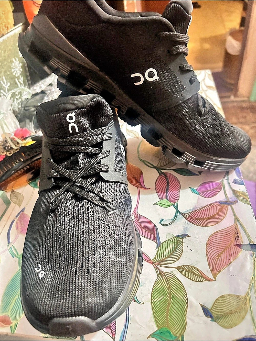 On Cloud X 4 Men's Black Athletic Shoes US 10 M